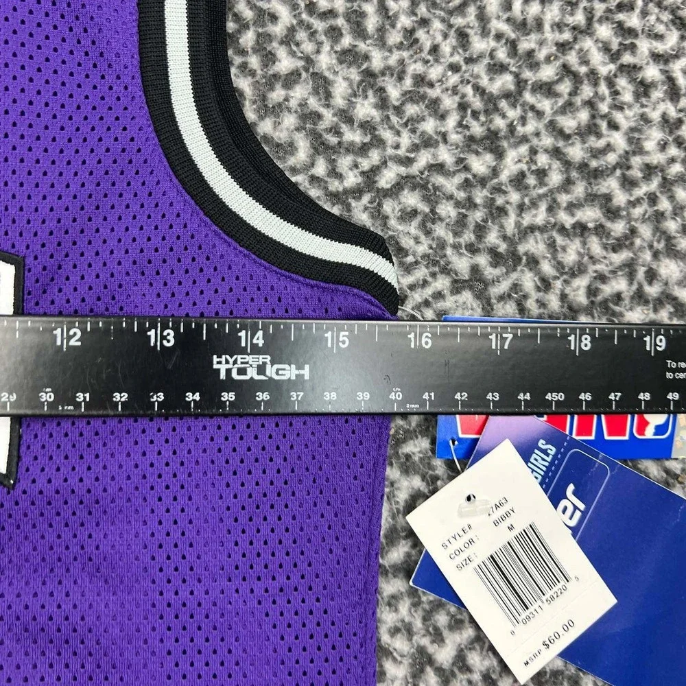 Sacramento‎ Kings Bibby #10 Jersey Shirt Youth Girl Medium 10-12 Reebok New M